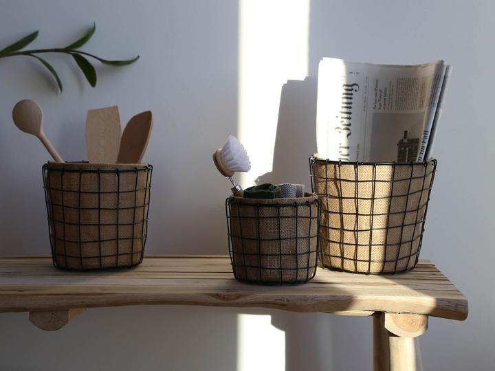 Produktbild Esmée Jute Korb (20 x 18 cm)