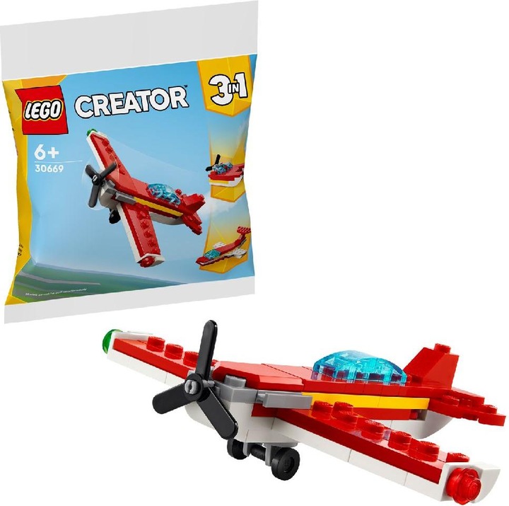 Actual product image LEGO 30669 Legendary red plane (30669, LEGO Creator 3-in-1)