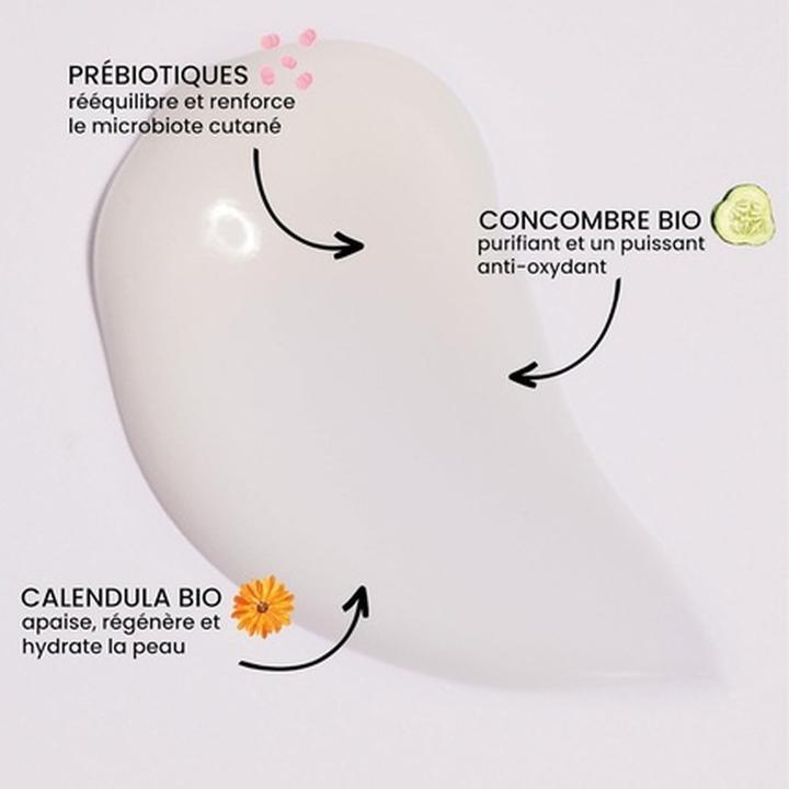 Produktbild Pulpe de vie Beruhigende Feuchtigkeitsflüssigkeit mit organischen Präbiotika (Gesichtswasser)