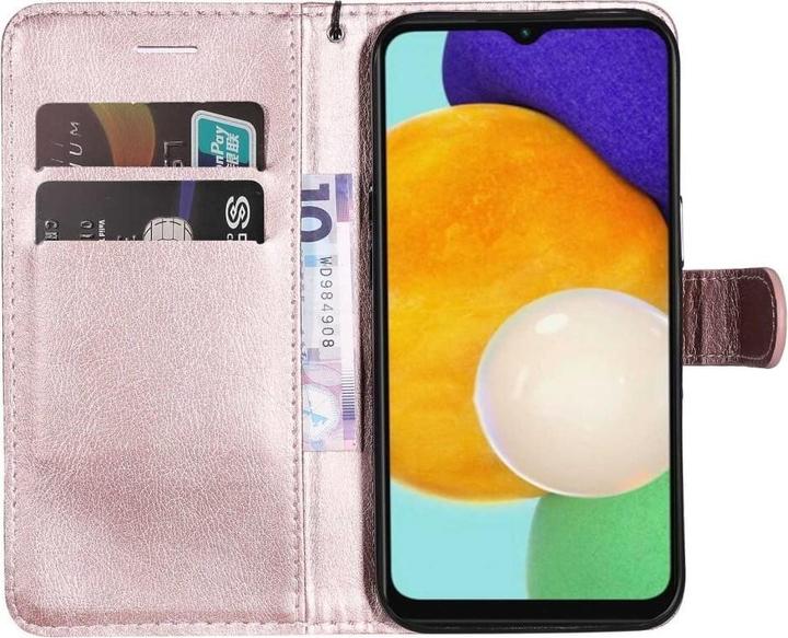 Actual product image Cover-Discount Galaxy A14 - Leather Case Cover pink (Samsung Galaxy A14)