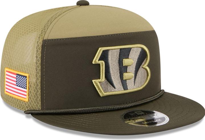 Produktbild New Era 9Fifty Split Panel Cap - Salute Cincinnati Bengals