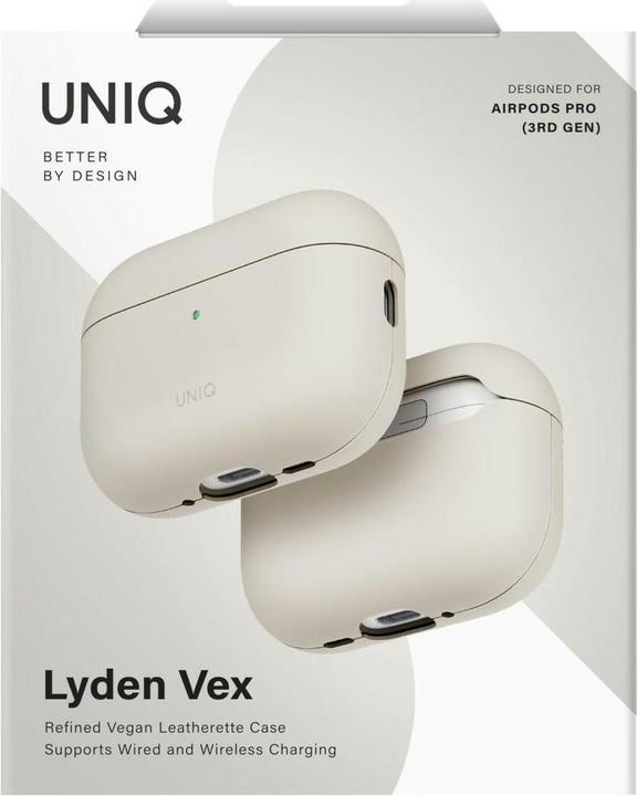 Produktbild Uniq Case Lyden Vex to AirPods Pro 3 gen clay (Kopfhörer Hülle)