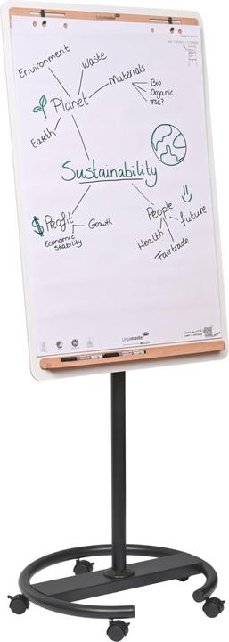 Produktbild Legamaster SKETCH INFINITE mobiles Flipchart Rundfuss