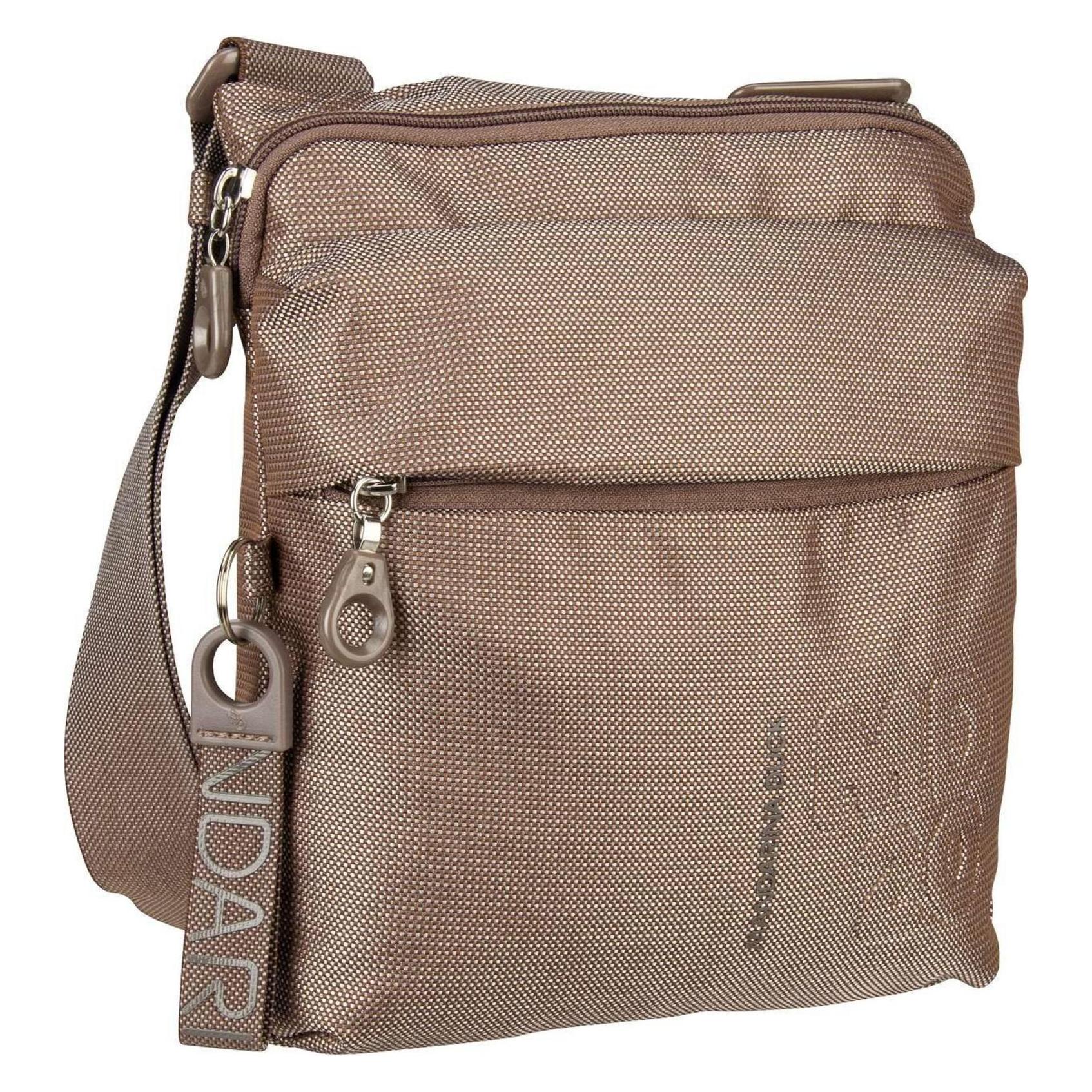 Mandarina Duck, Damen, Handtasche, Umhängetasche MD20 Small Crossover Bag QMT04, Beige
