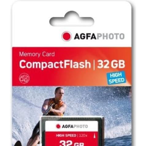 Thumbnail - AGFAPHOTO Compact Flash 32GB High Speed 300x MLC (32 GB, CF), Speicherkarte, Schwarz