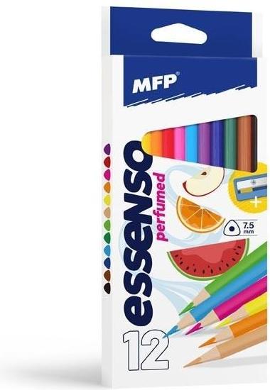 Produktbild MFP Paper Dreieckige Duftmalstifte mit Spitzer, 12 Stk (12x)