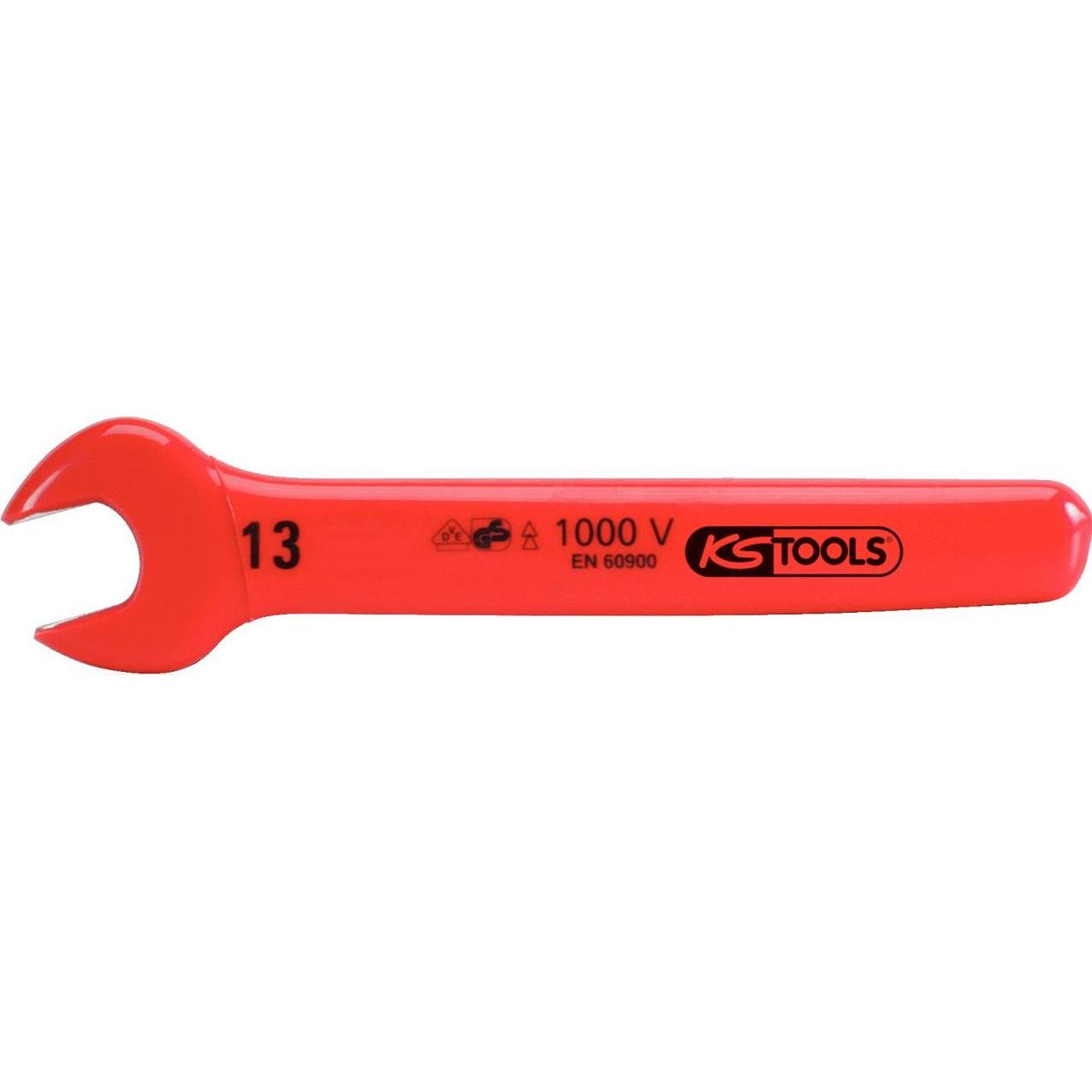 KS Tools, Schraubenschlüssel, Maulschlüssel mit Schutzisolierung (18 mm)