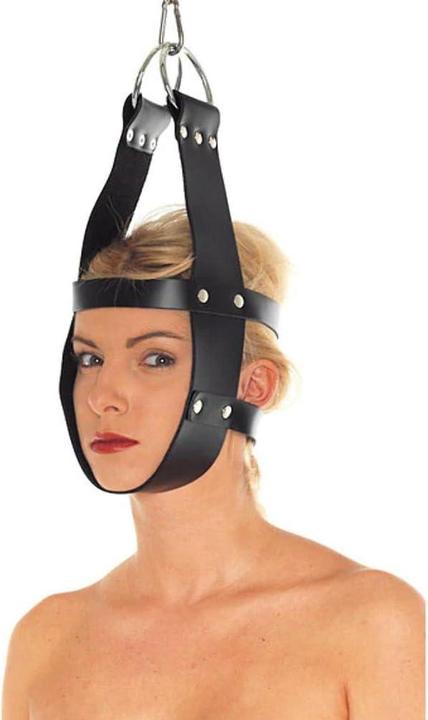 Immagine prodotto Rimba Maschera appesa per il gioco del bondage con anelli e mentoniera