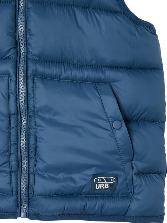 Actual product image Vertbaudet Jungen Steppweste mit Kapuze & Recyclingmaterial (98)