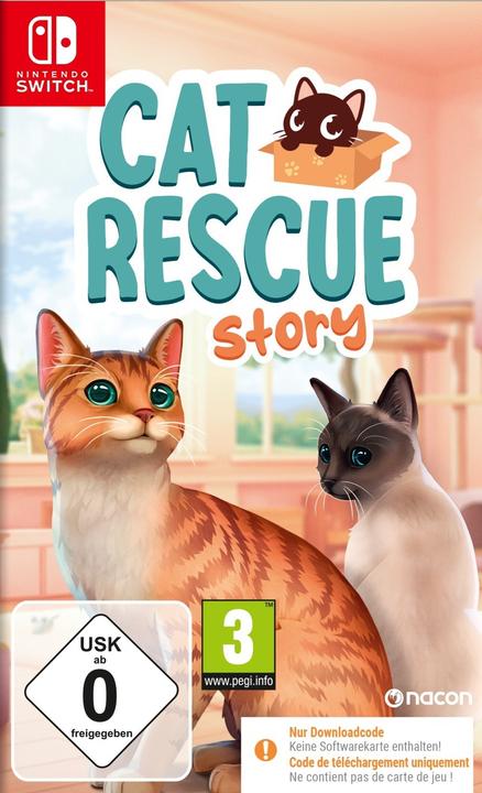 Produktbild Nacon Gaming Cat Rescue Story (Switch, DE, FR)