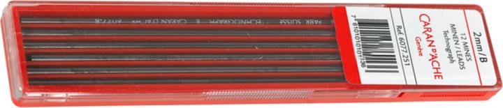 Immagine prodotto Caran d'Ache Ricariche Technograph (12 Pezzo/i, Nero, 2 mm)