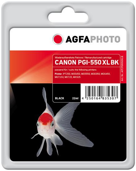Productafbeelding AGFAPHOTO Apcpgi550xlb (BK)