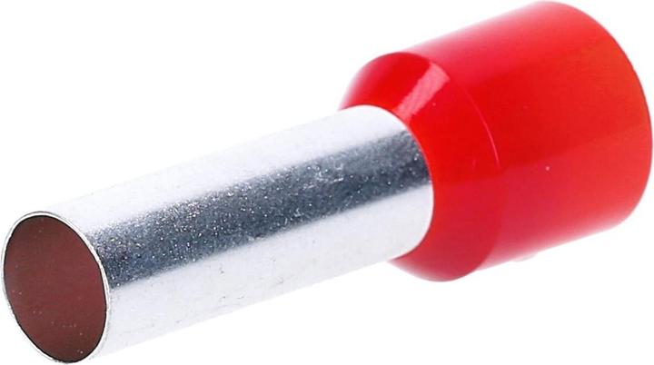Kalitec 50 Stück Cembre Aderendhülsen isoliert 35mm² 25mm lang rot PKD35025 I Industriequalität vom deutsche