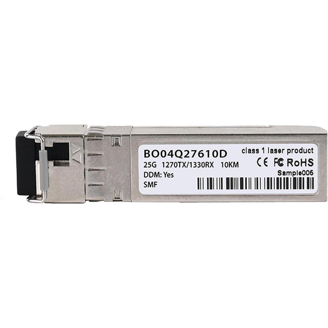 Thumbnail - BlueOptics SFP28-25G-BX-U-10KM-EN-BO. SFP Transceiver-Typ: Faseroptik, Maximale Datenübertragungsrate: 25000 Mb, Transce...