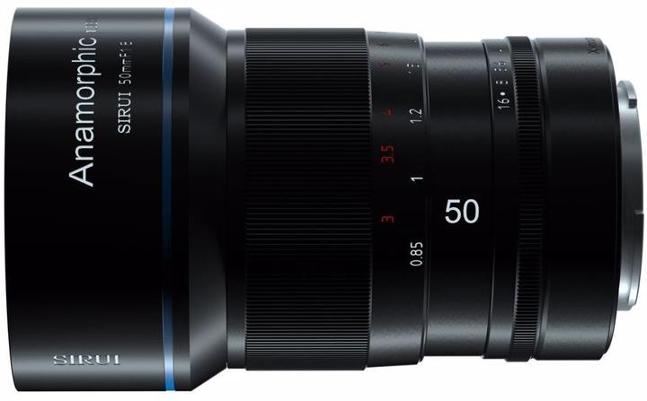 Produktbild Sirui 50mm f1.8 anamorphes Objektiv, MFT-Mount (Micro Four Thirds, APS-C / DX)