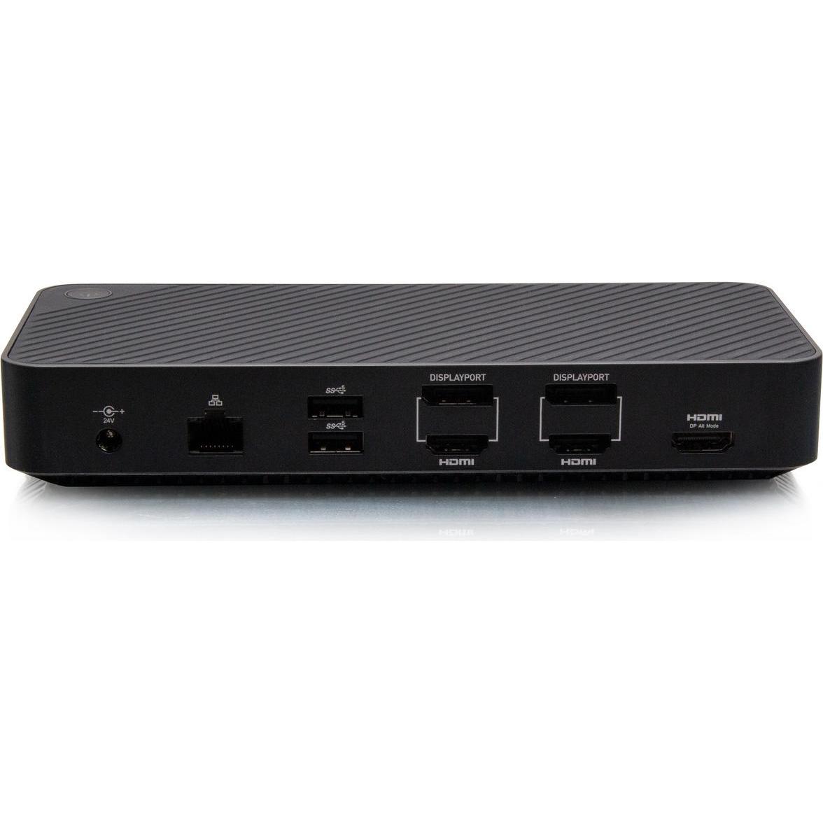 Thumbnail - C2G C2G54538, Dockingstation + USB Hub, Schwarz