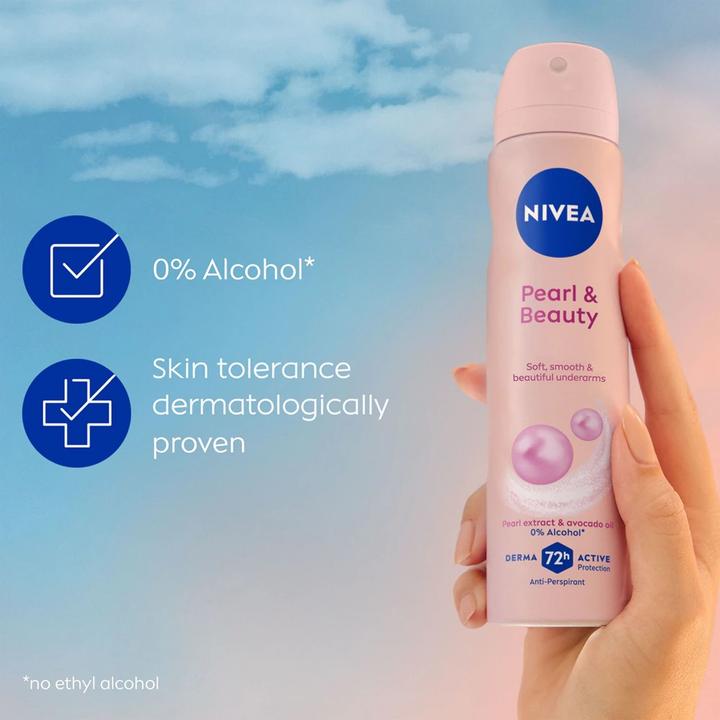 Produktbild NIVEA Pearl & Beauty Antitranspirant Spray 150 ml (Spray, 150 ml)