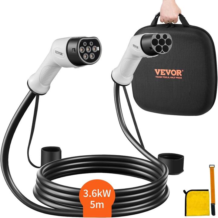 Produktbild Vevor Typ-2-EV-Ladekabel (Typ 2, 22 kW, 32 A, 5 m)