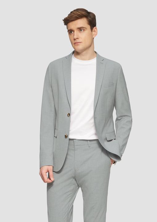 Immagine prodotto S.Oliver Indoor-Jacke s.O PURE: Anzugsakko mit feiner Webstruktur (56)