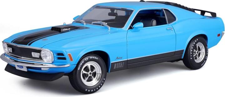 Produktbild Maisto Ford Mustang Mach 1 1970 1/18 blau