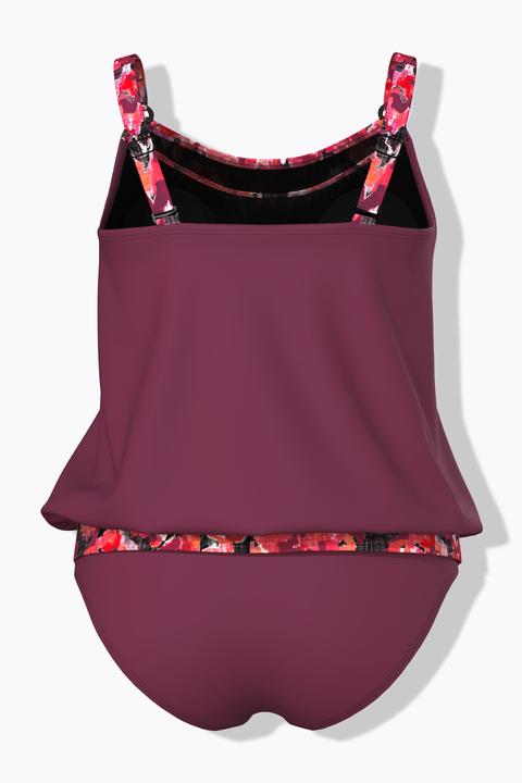 Actual product image Ulla Popken Elastic Hem Tankini Set (42, 44)