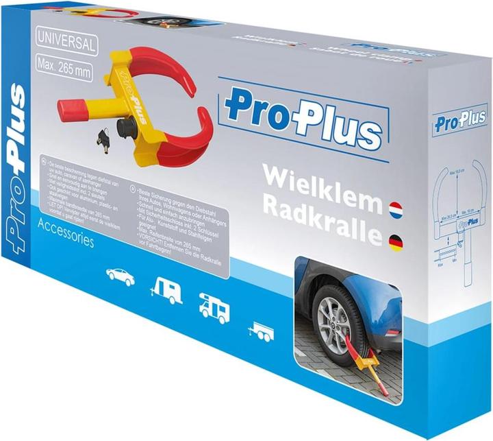 Actual product image ProPlus Anti-theft wheel clamp