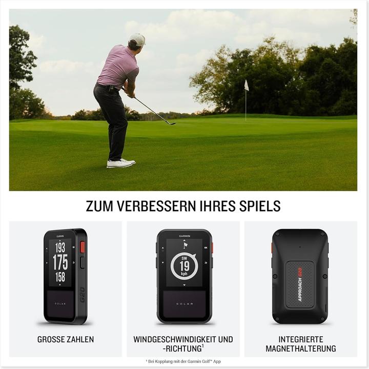 Produktbild Garmin Activity Tracker ApproachG20 Solar Golf-Handgerät