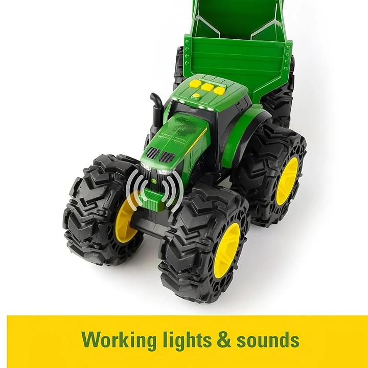 Produktbild John Deere Traktor mit Anhänger