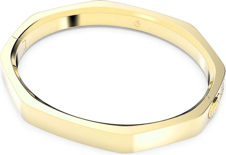 Image du produit Swarovski Dextera Bracelet-jonc octogonal Pavé moyen Blanc Or (Métal Swarovski)