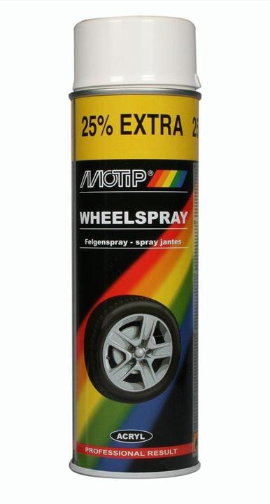 Actual product image Motip Rim spray white (White, 0.50 l)