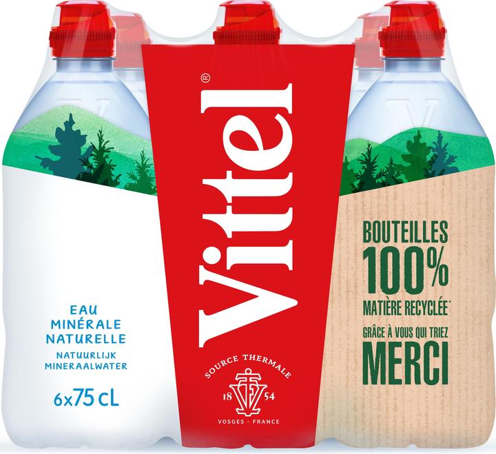 Image du produit Vittel Sportcap 7.5dl (6 x 75 cl)