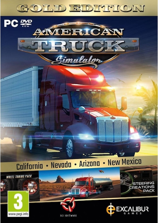 SCS American Truck Simulator Gold Edition (PC, EN)