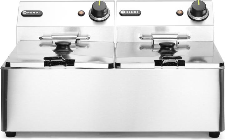 Actual product image Hendi Deep Fryer Kitchen Line 2x 6 l 230V 2x 3300W