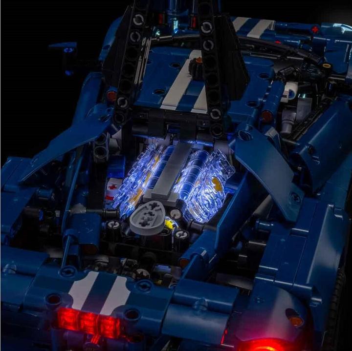Actual product image Light my bricks LEGO Technic 2022 Ford GT #42154 Light Kit