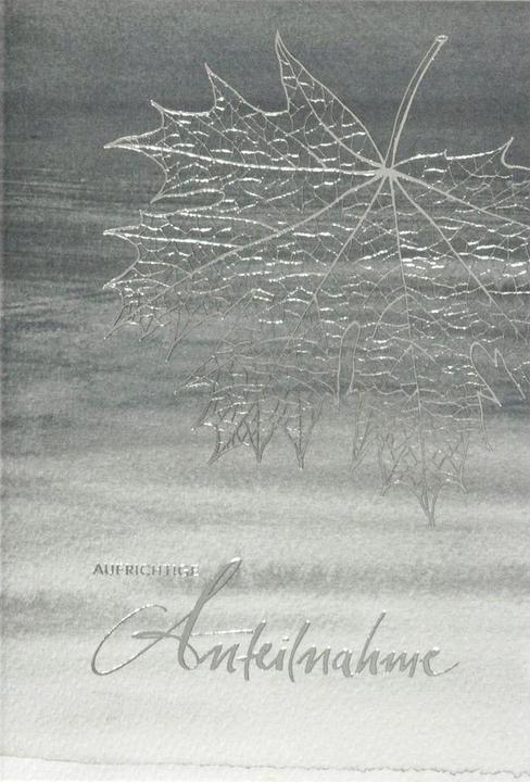 Immagine prodotto ABC Biglietto funebre Sincere Sympathy B6 (1 pz.)