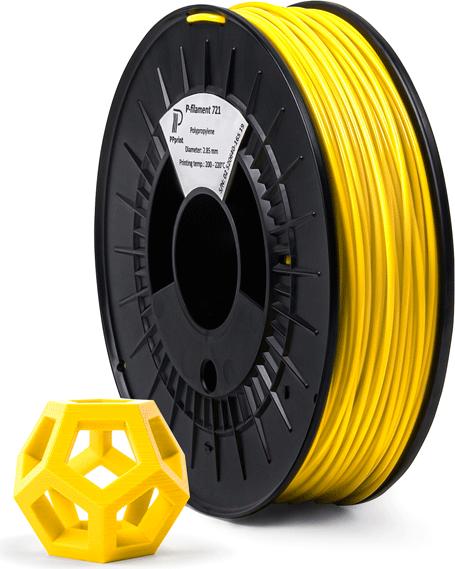 Image du produit PPprint Filament P-721 jaune 0.6kg 1.75mm (PP, 1.75 mm, 600 g, Jaune)
