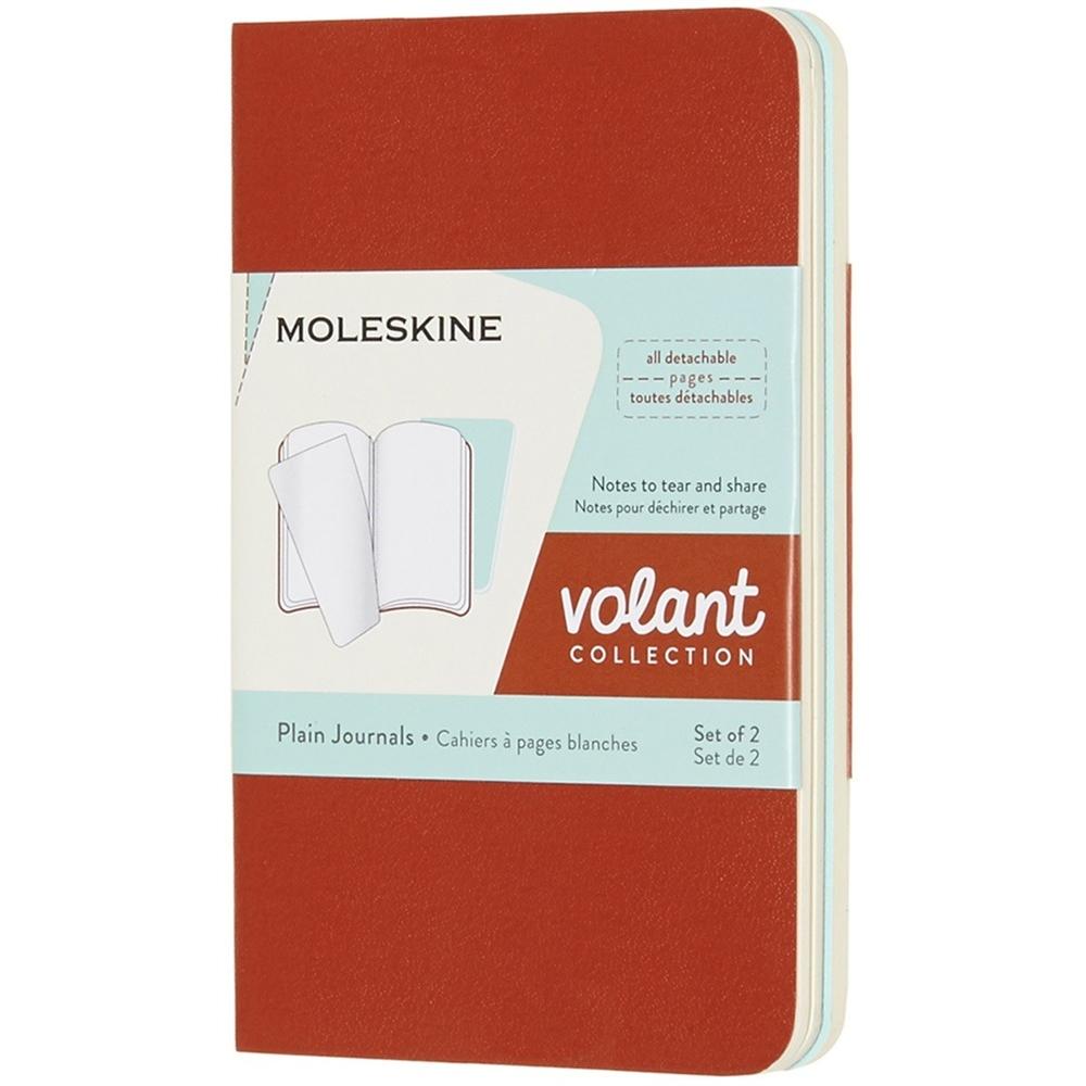 Moleskine, Heft + Block, Volant (10.5 x 6.5 cm, Blanko, Weicher Einband)