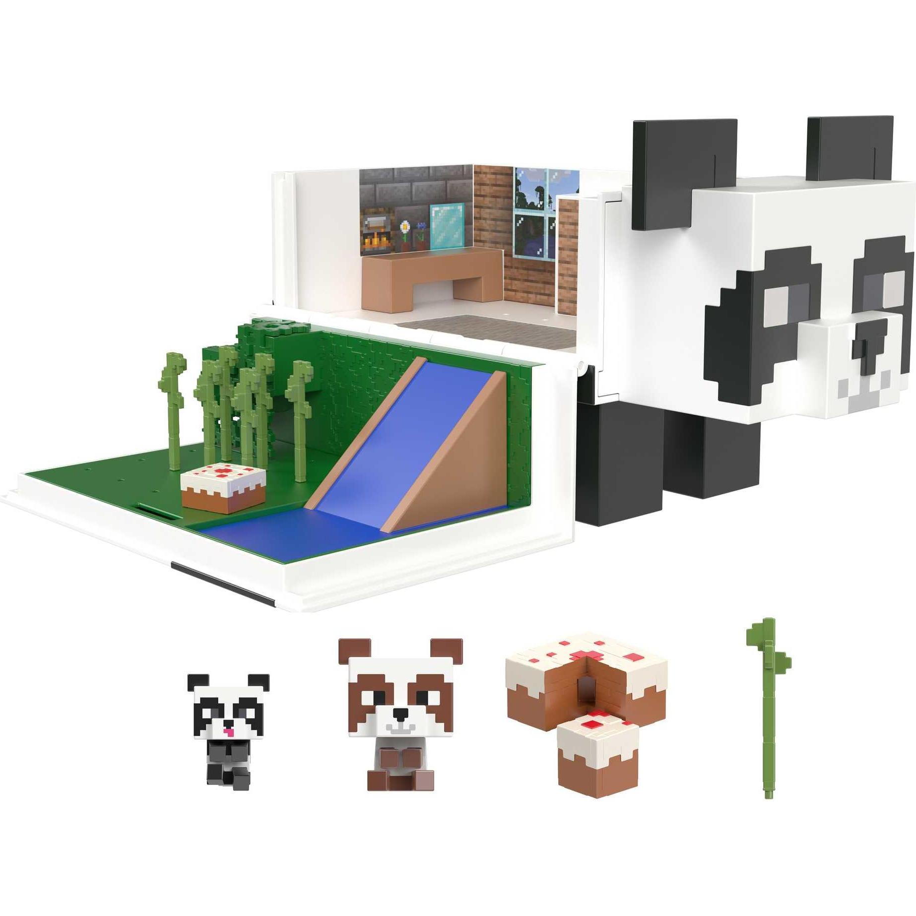 Mattel Mob Head Mini Panda Playset