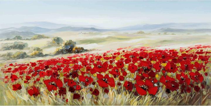 Produktbild Alldecor Bild Blumenfeld (140 x 70 cm)