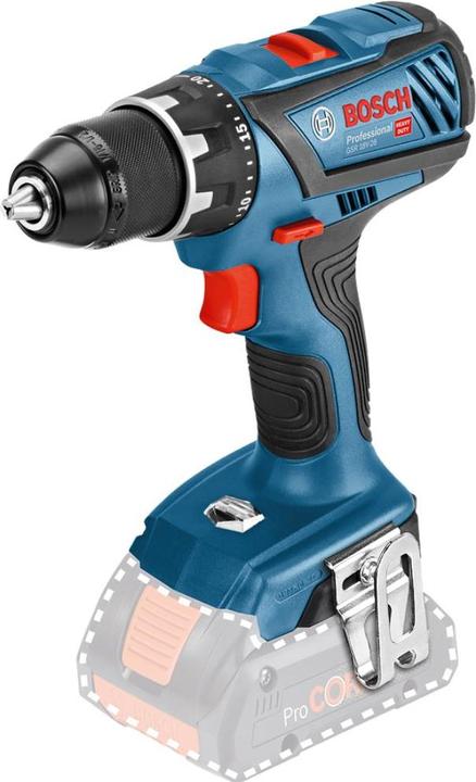 Produktbild Bosch Professional 18V Akku Bohrschrauber GSR18V-28 + 9tlg ElektrikerLS-Set (Akkubetrieb)