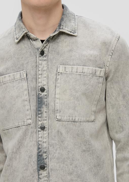 Immagine prodotto S.Oliver Hemd Denim-Hemd mit Brusttaschen (XXL)