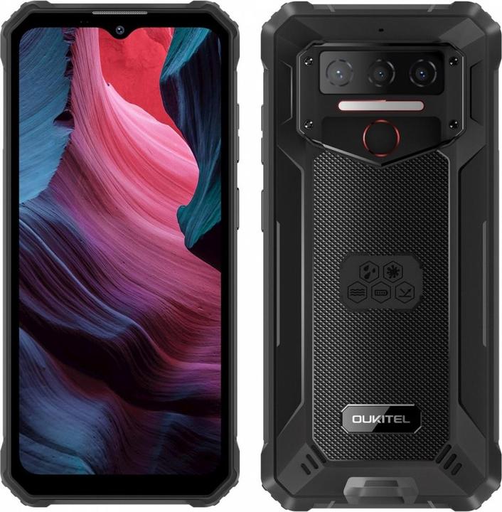Produktbild Oukitel WP23 Pro (128 GB, Midnight Black, 6.52", Hybrid Dual SIM + eSIM, 13 Mpx, 4G)