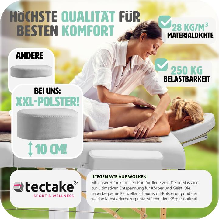 Image du produit tectake Table de massage