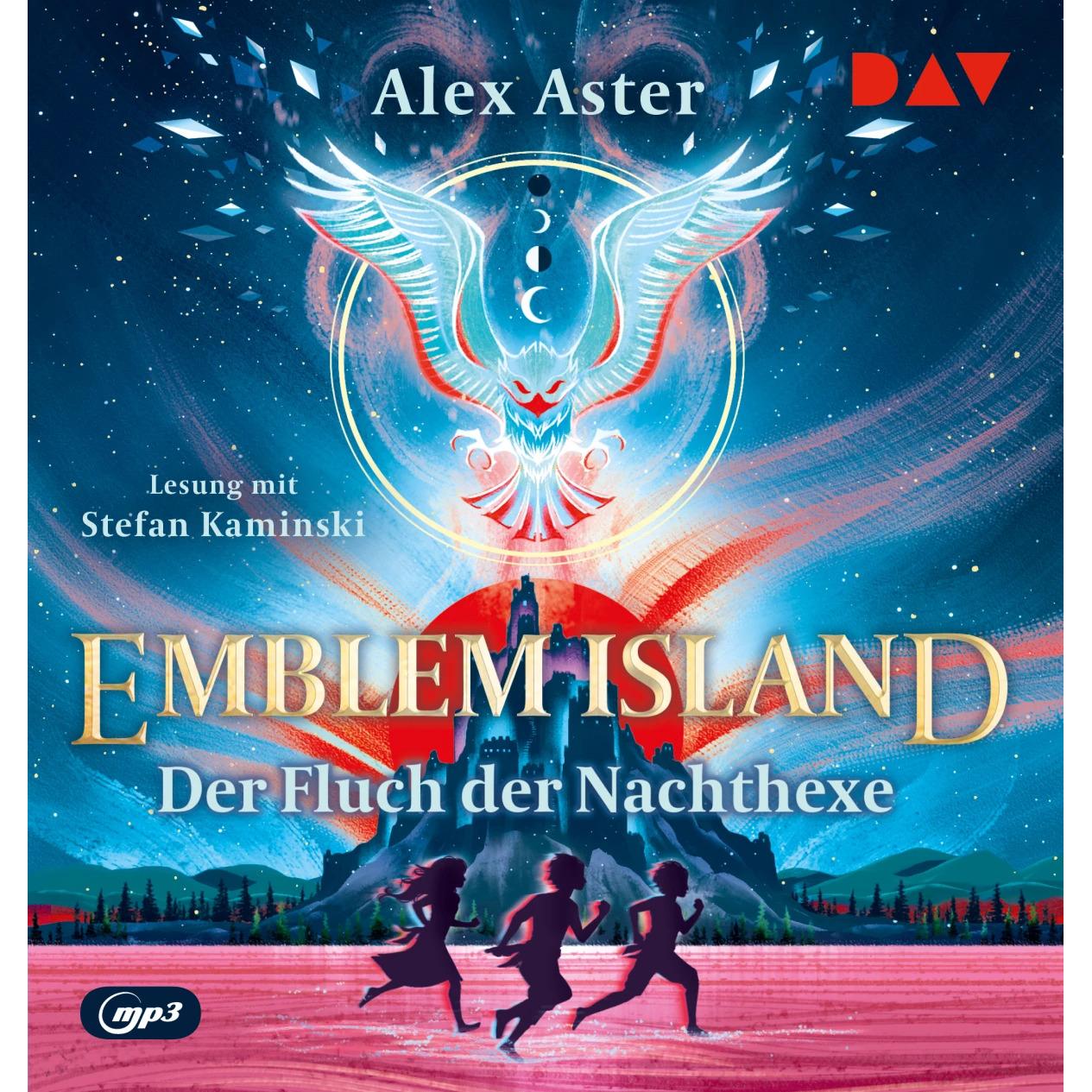 Der Fluch von Emblem Island – Teil 1 Der Fluch der Nachthe, Hörbücher von Alex Aster, Ann Vielhaben, Stefan Kaminski