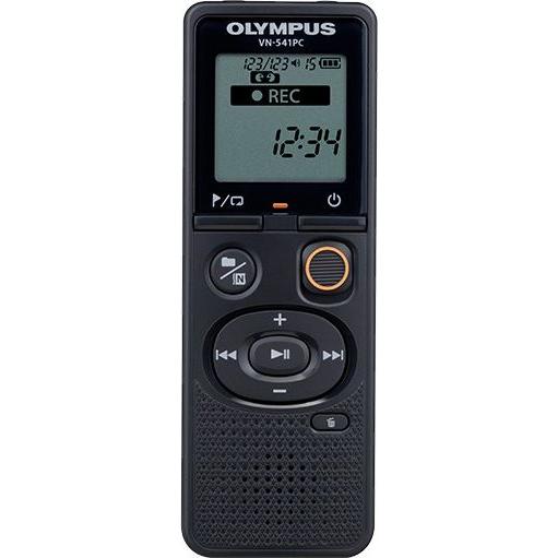 Thumbnail - Olympus VN-541PC with CS 131 soft case (4 GB), Diktiergerät, Schwarz