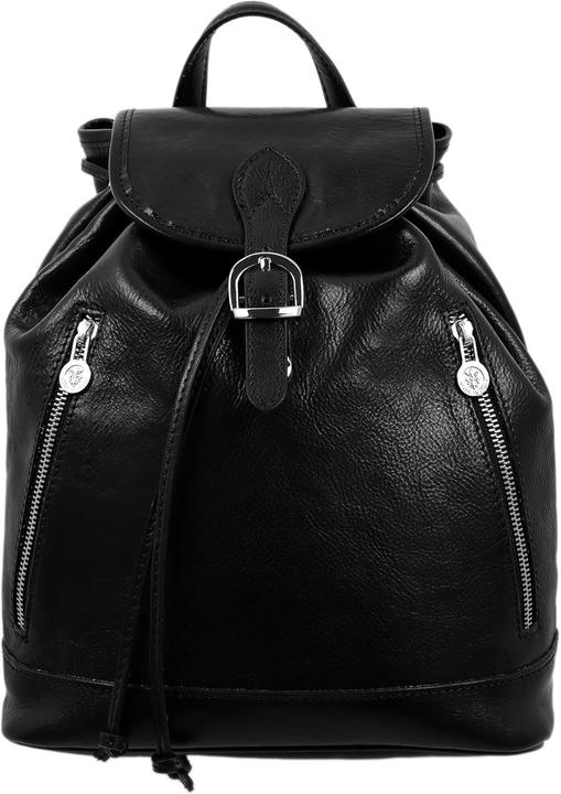 Actual product image Time Resistance Small Stylish Leather Backpack