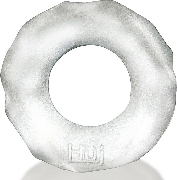 Hünkyjunk Fractal - Tactile Cockring - Clear Ice (5 cm)
