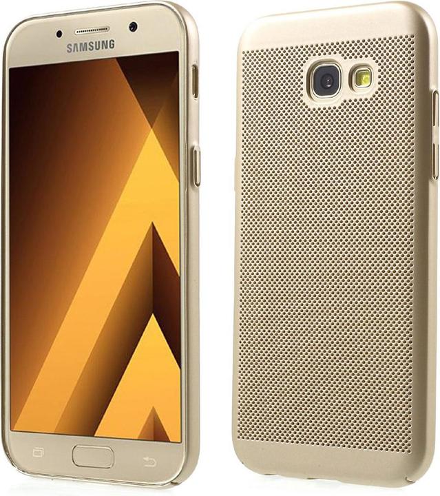 Produktbild König Design Handyhülle für Samsung Galaxy A5 (2017) Schutzcase Backcover Bumper Etuis Gold (Samsung Galaxy A5 (2017))