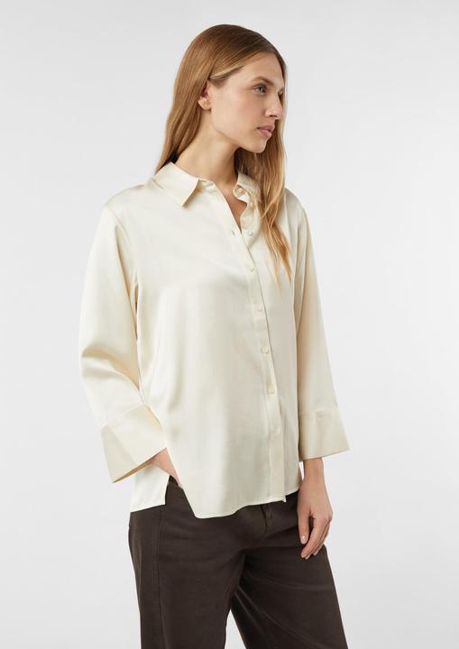 Immagine prodotto Comma Bluse Satinbluse aus Viskose mit verstellbarer Manschette (42)