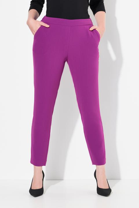 Image du produit Ulla Popken Pantalon ajusté en acétate haut de gamme, taille confortable (50)